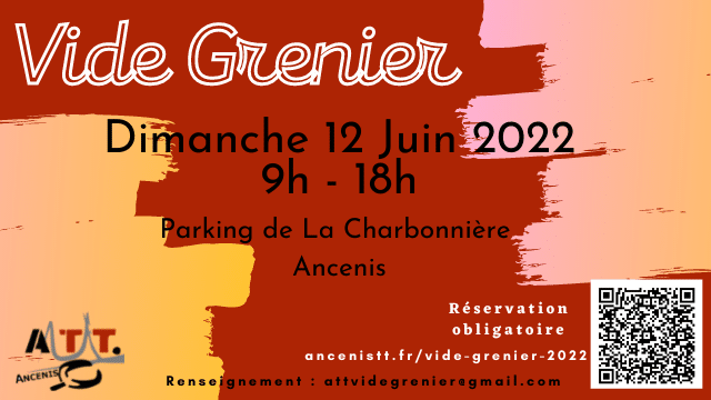 Vide Grenier – 12 Juin 2022